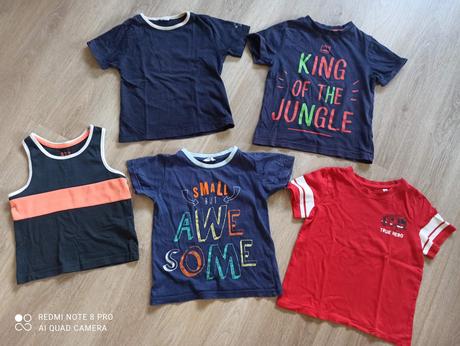 Tričká na leto pre chlapca 2-3 roky, f&f,98