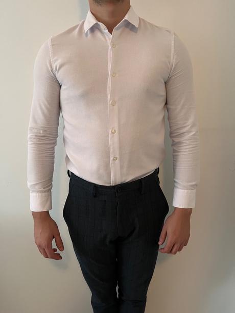 Biela košeľa pánska zara, zara,m