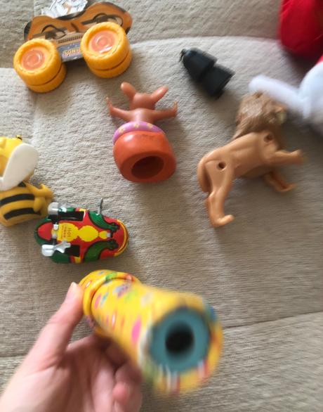 Balík hračiek, jerry, lev, labkova patrola, žaba, 