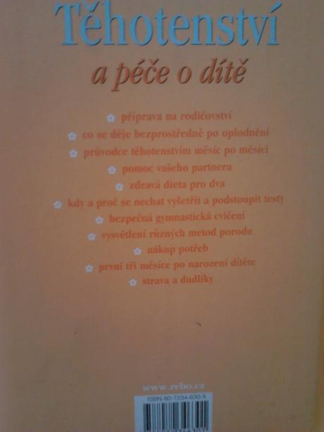 Těhotenství a péče o dítě - jane symons,
