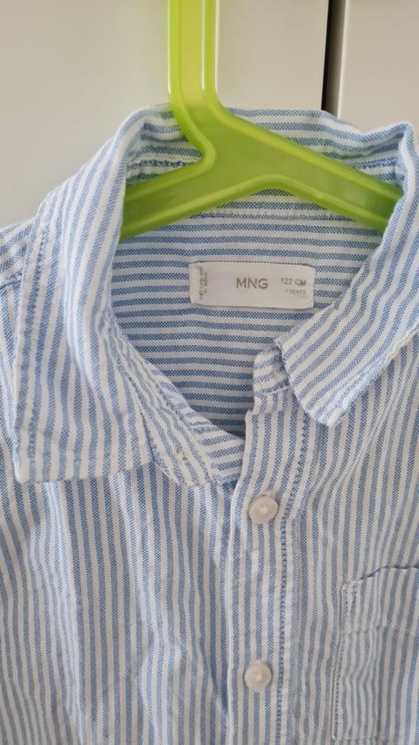 Košeľa s dlhým rukávom, mango,122