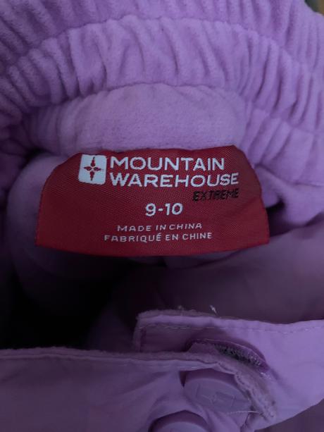 Lyžiarske oblečenie, mountain warehouse,140