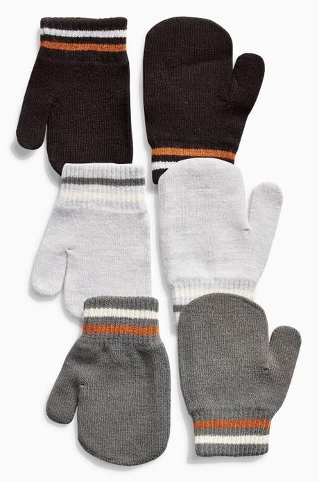 3 balenie rukavičiek next uk, next,62 / 68 / 74 / 80 / 86