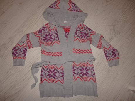 Svetrík s nórskym vzorom na 5/7 rokov, f&f,122
