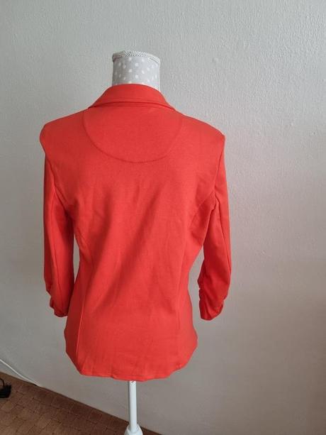 Oranžové úpletové sako tom tailor m, tom tailor,m