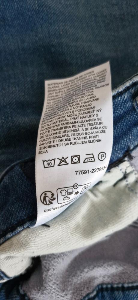 Zateplené rifle, c&a,170