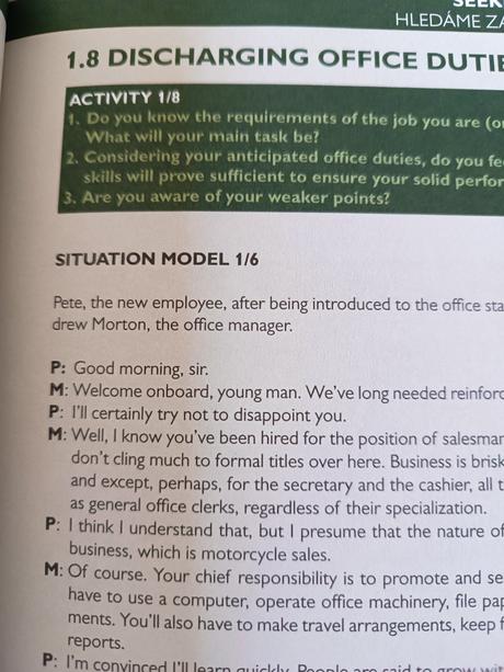 A handbook od modern business office,