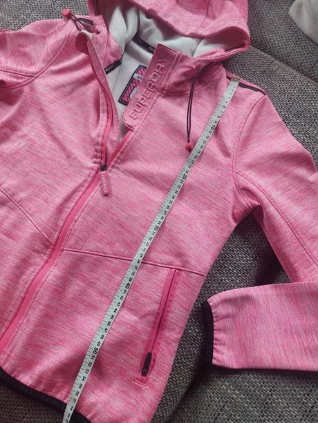 Superdry mikina m ružová super stav, superdry,m