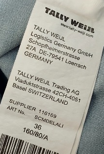 Letný rifľový overal, tally weijl,36