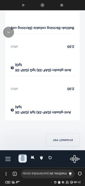 Aká alergia mi vyšla?