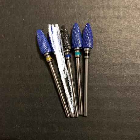 Keramické frézky do brúsky na nechty, 