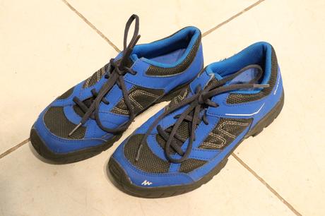 Topánky na turistiku, decathlon,37