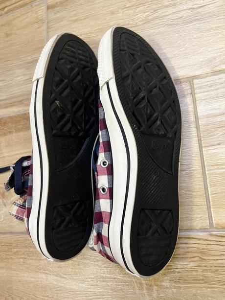 Kockované vysoké tenisky converse, converse,39