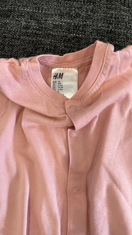 Detske pyzama, h&m,74