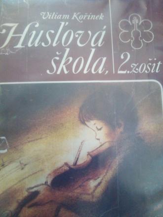 Husľová škola , spev , noty - 2 zošit ô, 