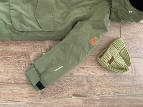 Reima veľmi teplá perová bunda, parka a čiapka 104, reima,104