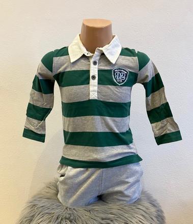 Chlapčenské pruhované polo tričko (92), dopodopo,92