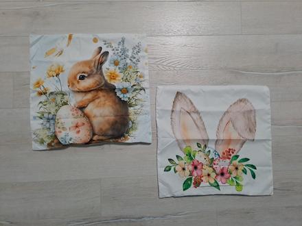 Obliečka jarné veľkonočné vankúše 2 ks,