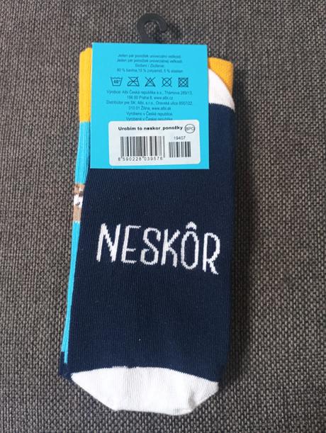Albi ponožky urobím to neskor,