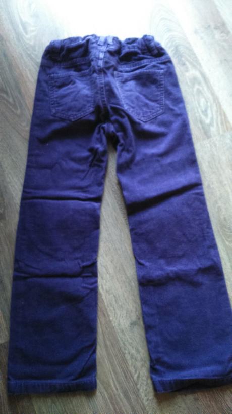 Menžestrové nohavice, h&m,128