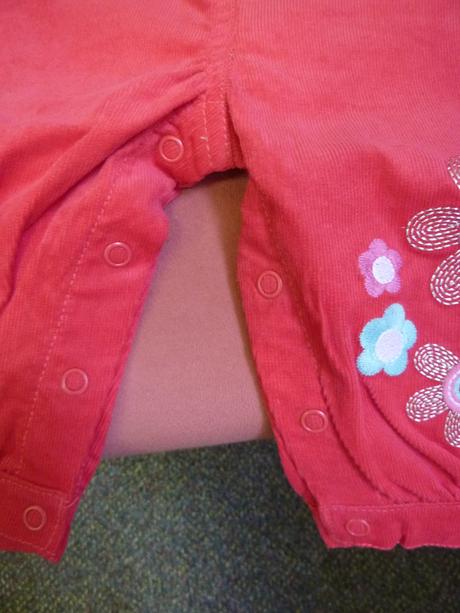 Dievčenské menčestrové nohavice, f&f,68