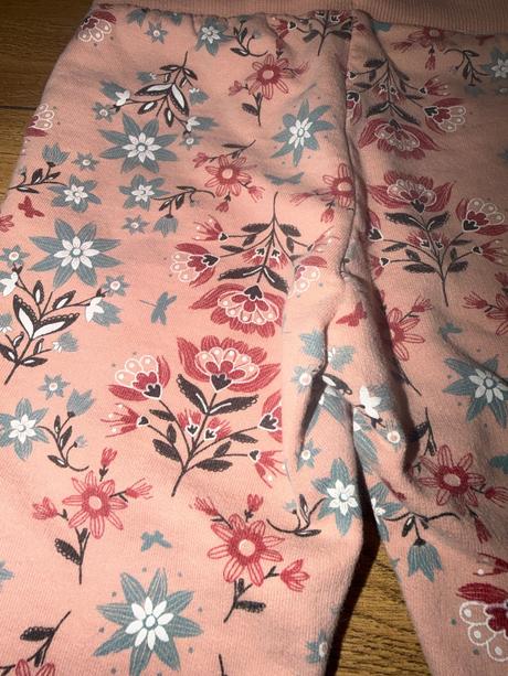 Dievčenské tepláky s kvetinovým vzorom, pepco,92