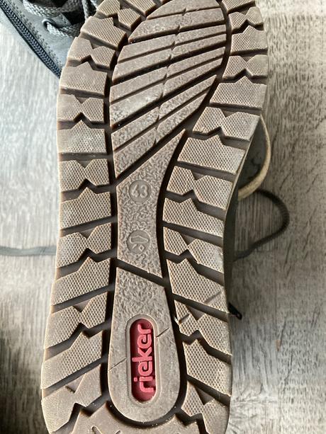 Zateplené rieker topanky, rieker,43