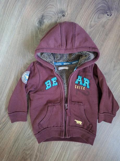 Zateplena mikina aj ako bundicka, marks & spencer,92