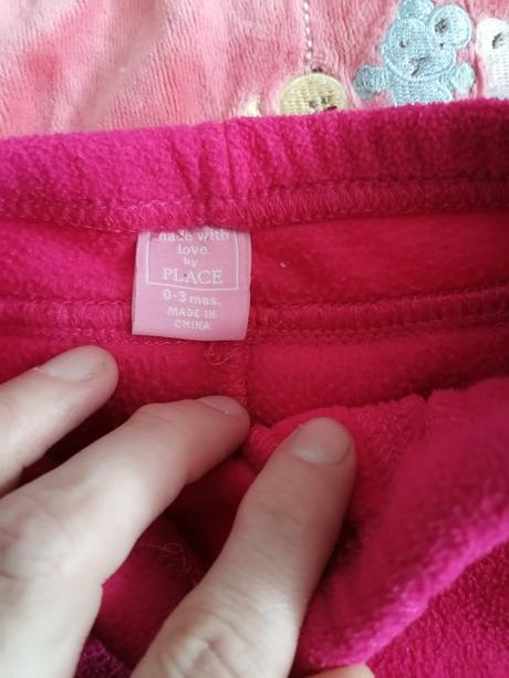 Teplé dupačky (tepláčiky s krajkou) - 62, 62