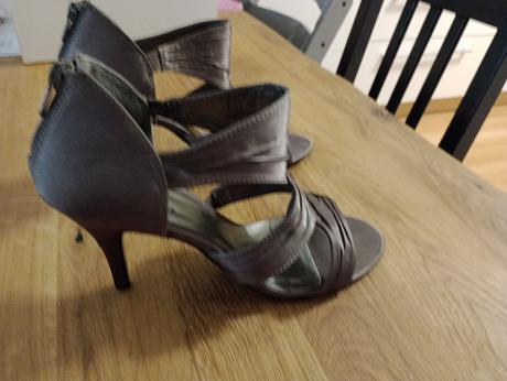 Sandále spoločenské hnedá 38, baťa,38