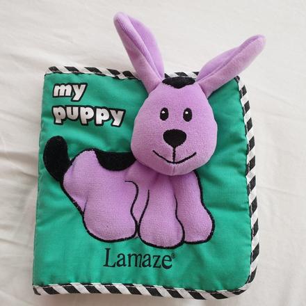 Látková knižka my puppy (lamaze),