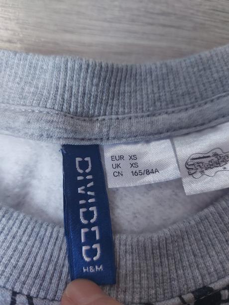 Spongie mikina, h&m,xs