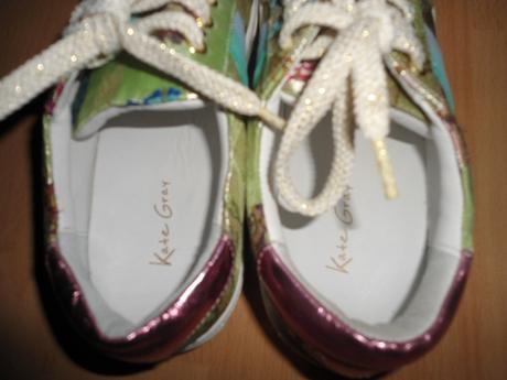 Zelené dámske tenisky kate gray, 37