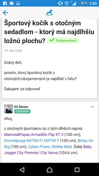 Ktorý športový kočík do 100 eur sa podobná na Inglesina Magnum?