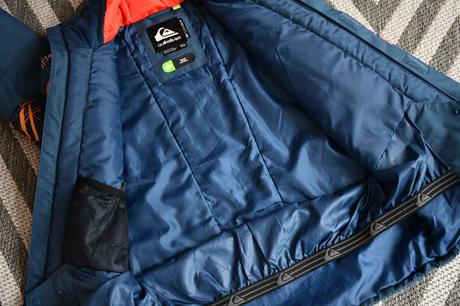 Snowboardový, lyžiarsky komplet 158-164, quiksilver,158