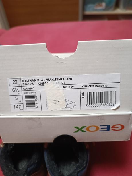 Geox zateplene topanky v.22, geox,22