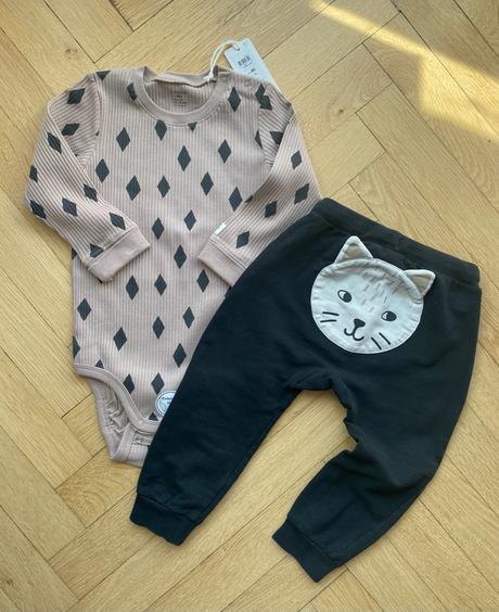 Sety s aplikaciami na zadocku vel.80, lindex,80