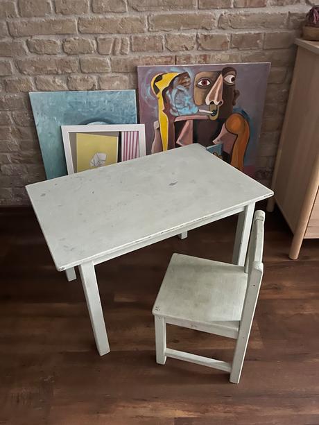 Detsky stolik so stolickou, 