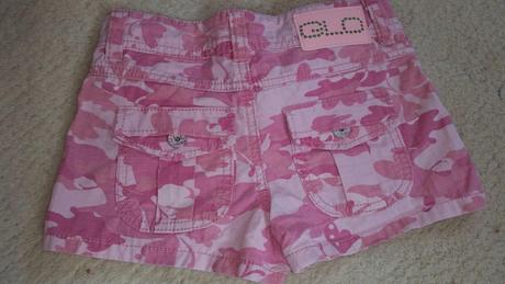 Maskáčové šortky nenosené, glo-story,122