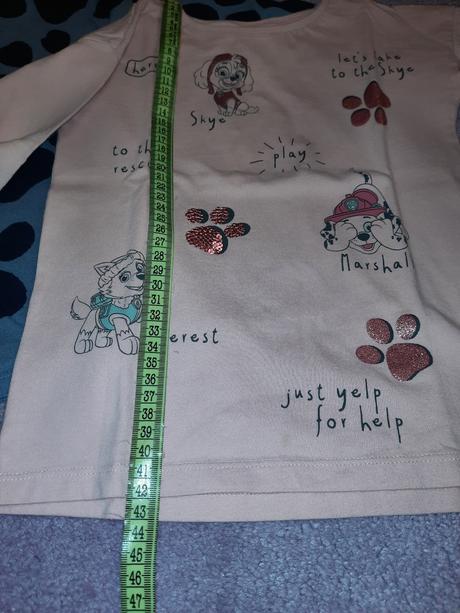 Tričká paw patrol 116, f&f,116