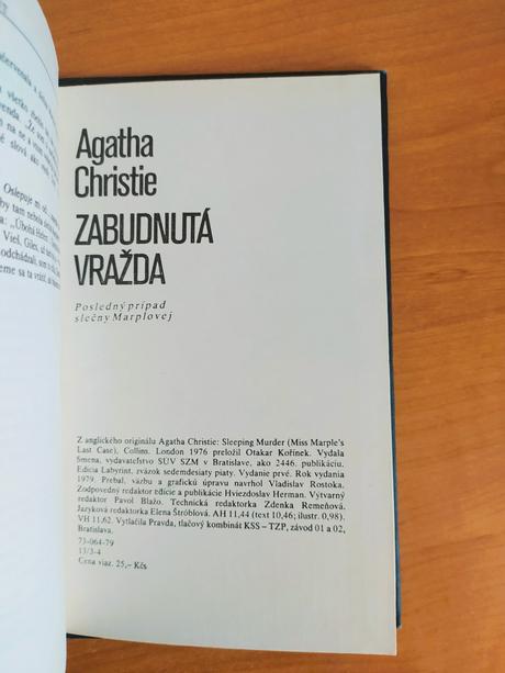 Agatha christie - zabudnutá vražda (1979), 