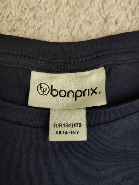 Tričká s dlhým rukávom, bonprix,164