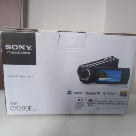 Videokamera sony hdr-cx280e, sony