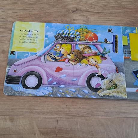 Predám leporelo dopravné prostriedky, 