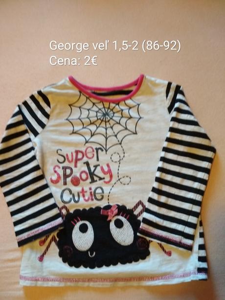 George tričko dlhý rukáv, george,86