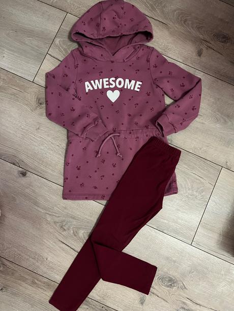 Predĺžená mikinka s legínkami, dopodopo,128