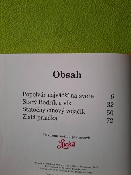 Zlatá priadka- rozprávkový šlabikár, 