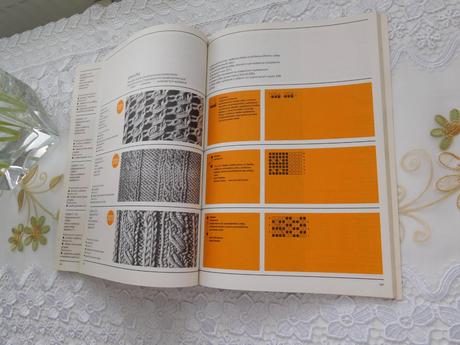 Retro kniha na štrikovanie,, 
