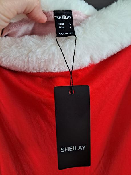 Dámske mikulášske šaty, l