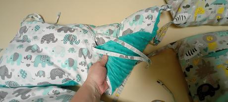 Set vankusov do detskej postielky alebo izby ako n, 